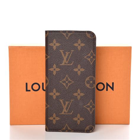 LOUIS VUITTON Monogram iPhone 7/8 Plus Folio Case